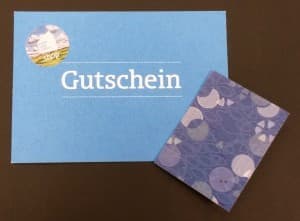 Gutschein für einen Besuch in der Kunsthalle Emden als Dankeschön für den Fund eines Erinnerungsstücks